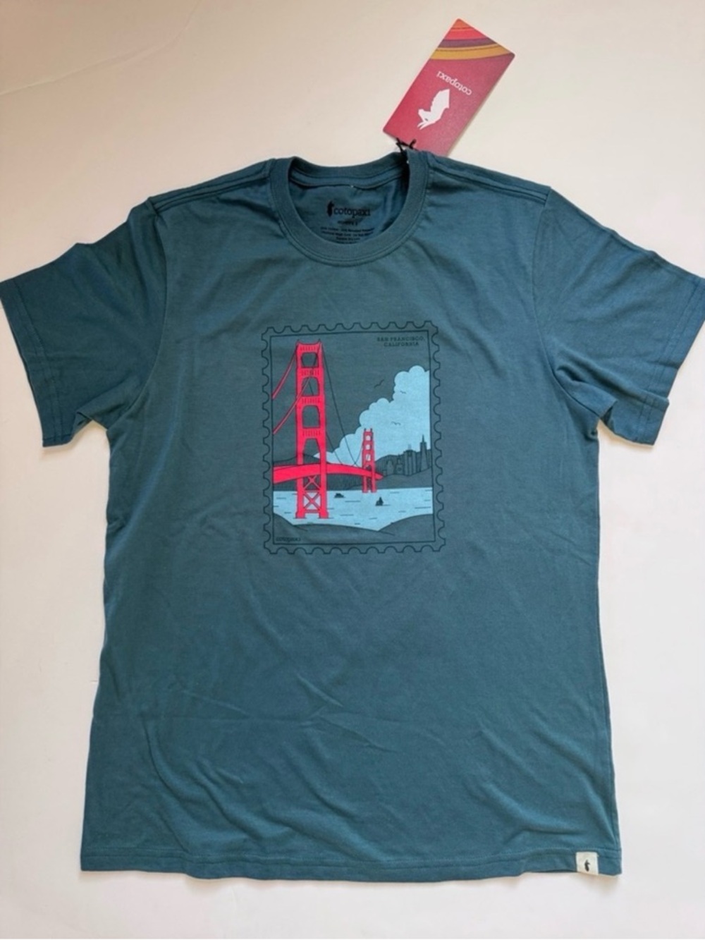 2 for $30 Item, Cotopaxi Post Stamp Organic T-Shirt- San Francisco, Women’s S